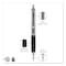 Uni-Ball Signo 207 Gel Pen, Retractable, Medium 0.7 mm, Black Ink, Clear/Black Barrel, PK8 1756584 - alternate 9